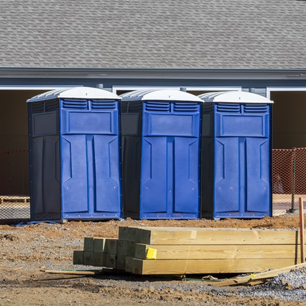 how can i report damages or issues with the portable toilets during my rental period in Tullahassee Oklahoma